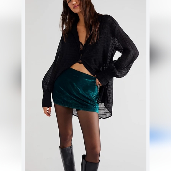 Free People Annalise mini skirt NWT - Picture 2 of 9